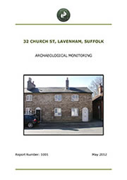 Church St Lavenham report